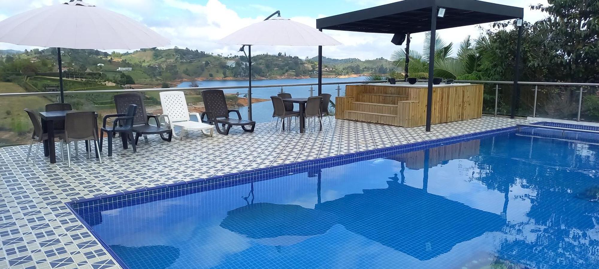 Hotel Mirador Cielo Blue El Penol  Luaran gambar