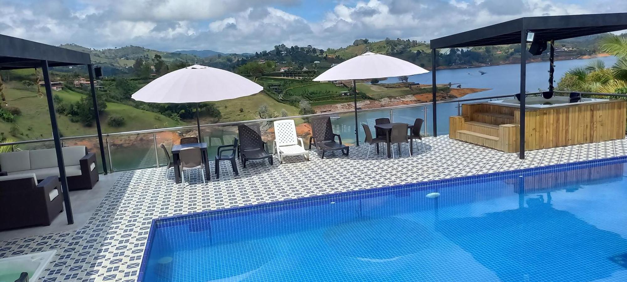 Hotel Mirador Cielo Blue El Penol  Luaran gambar